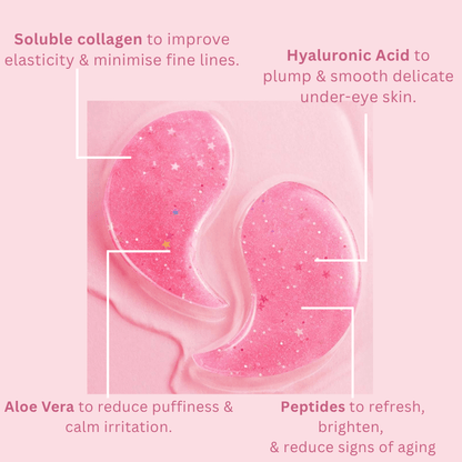 LunaLoft™ Collagen  Glow Eye Masks